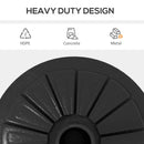 Outsunny 13 Kg Patio Umbrella Base Stand, Concrete Umbrella Holder, Black