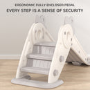 Livingandhome Lovely Folding Plastic Carrot Slide for Toddler