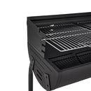 Outdoor Garden Charcoal Grill with Wheels