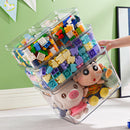 Kidkid 4Pcs Transparent Stackable Storage Box Set