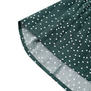 High Waist Vacation Polka Dot Skirt