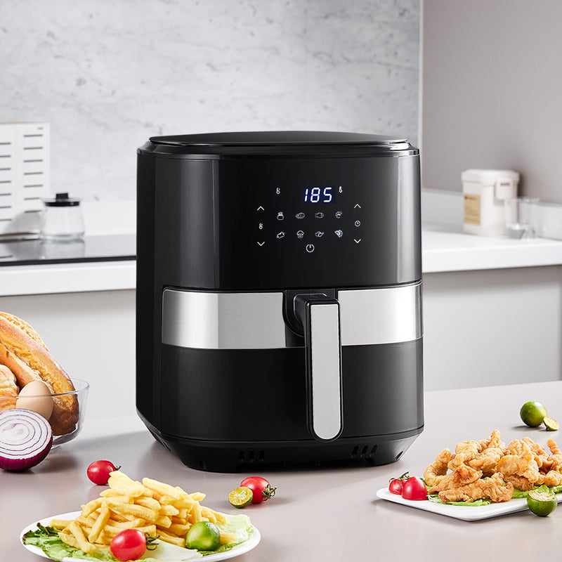 Livingandhome 8L Touch Control Air Fryer with Display