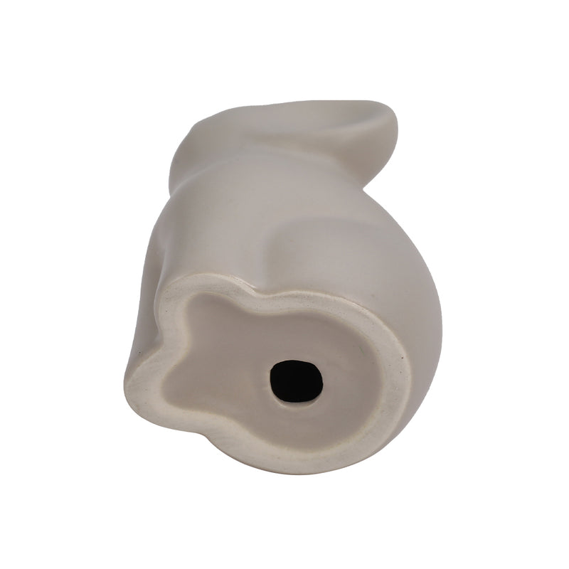 Lifeideas Set of 2 Ceramic Couple Elephant Ornaments Decoration Figurine