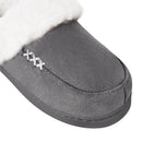 Anti-Slip & Warm Slippers - 7.5UK - Black, Khaki Or Grey