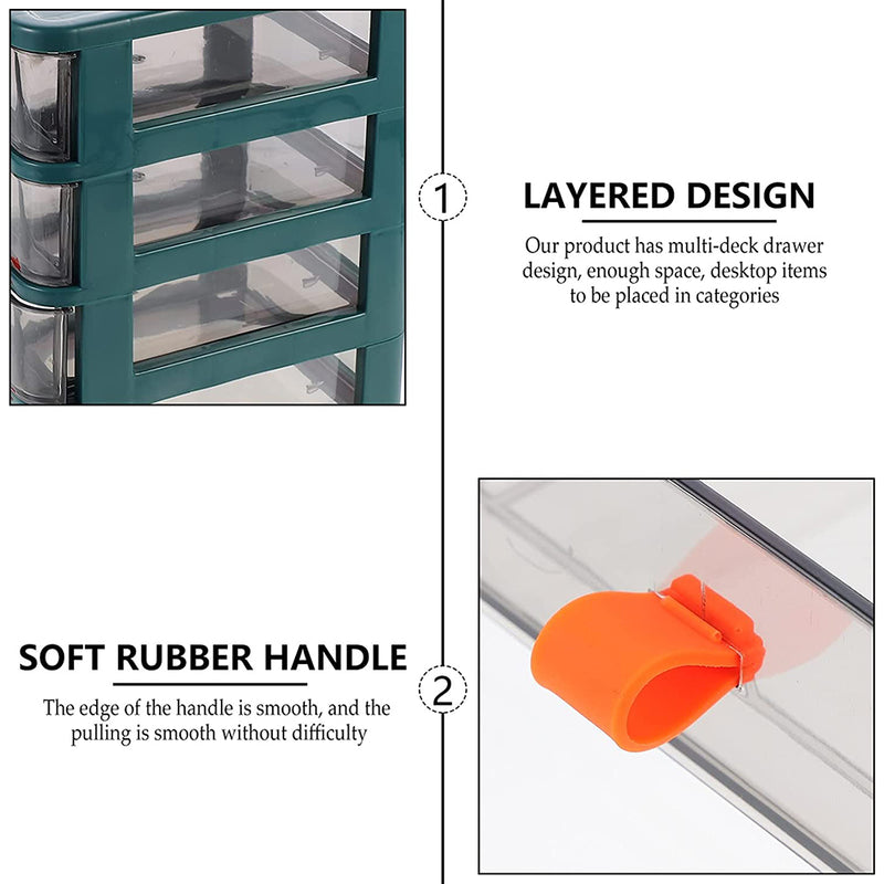 Lifeideas Drawer-Style Stationery Cosmetic Storage Box