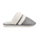 Anti-Slip & Warm Plush Slippers - Mules - Grey