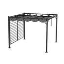 10 x 9FT Outdoor Pergola with Canopy