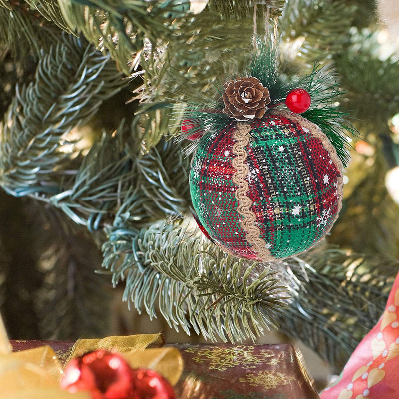 Lifeideas Set of 9 Hanging Christmas Bauble Decorations