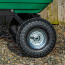 75L Heavy Duty Tipping Garden Dump Truck with 200kg Capacity with Wheels & Pull Handle