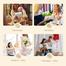 Sheonly 12Pcs DIY Three-Layered Bath Bombs