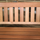 Cartmel 3 Seater Outdoor Wooden Garden Patio Bench