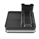 Lifeideas Black Expandable Dish Drying Rack