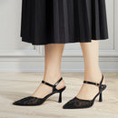 Elegant Slingback Stiletto Heels
