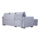 Livingandhome 3 Seat Upholstered Sofa Bed