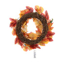 Autumn Harvest Wreath With LED Lights