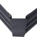 Garden Sanctuary Galvanized Steel Square Raised Garden Bed Planter Box