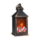 Lifeideas LED Fireplace Lantern Fire Flame Light Home Decor