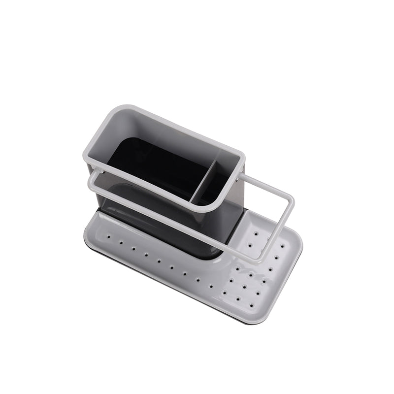 Livingandhome Kitchen Sponge Cloth Holder Sink Caddy Organiser