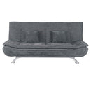 Livingandhome Modern Linen Fabric Sofa Bed