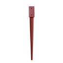 75mm x 75mm (3"x 3") Metal Garden Fence Post Holder & Spike