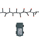 9m 360 LED Battery Operated Christmas BerryBrights String Lights in Red