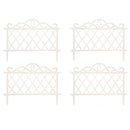 27cm x 48cm  Plastic Garden Border Fence Edging with Lattice Design