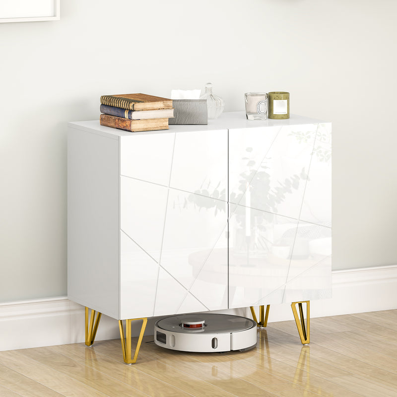 HOMCOM Storage Cabinet, Sideboard with Adjustable Shelf