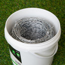 30m x 1.7mm Security Barbed Wire in Plastic Carry Storage Tub