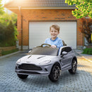 AIYAPLAY Aston Martin DBX Licensed 12V Kids Electric Car w/ Remote