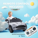AIYAPLAY Aston Martin DBX Licensed 12V Kids Electric Car w/ Remote