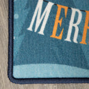 60cm x 40cm Festive Owls Fabric Christmas Doormat