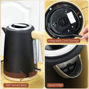 HOMCOM 1.7L Electric Fast Boil Kettle And 2 Slice Toaster Set