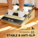 SPORTNOW Portable Slant Board, Calf Stretcher with 4 Adjustable Angles