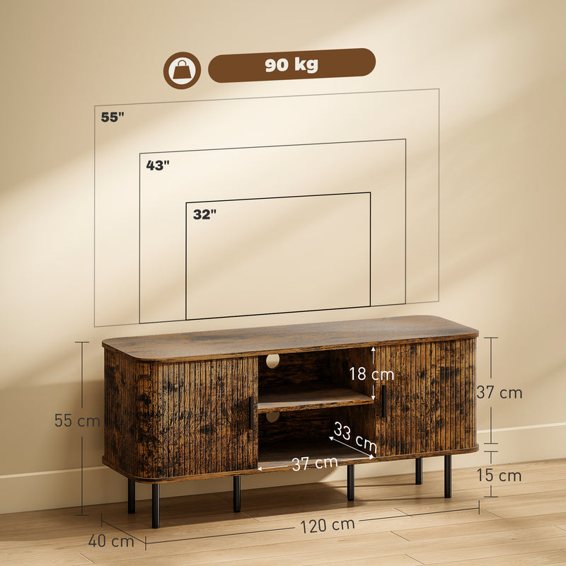 HOMCOM TV Unit for Living Room, TV Stand