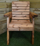 Hand Made 6 Seater Rustic Wooden Garden Furniture Table And Bench/Chairs Set
