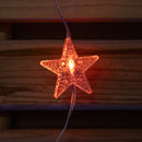 1.2 X 1.2m Light Up Christmas Star Curtain Lights With 108 Rainbow LEDs