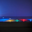 50 LED 2.5m Premier MicroBrights Indoor Outdoor Christmas Multi Function Battery Operated Lights with Timer on Pin Wire in Multicoloured