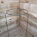 Tom Chambers Urban Metal Herbaceous Garden Plant Support Ring Large 40cm x 60cm