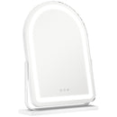HOMCOM Vanity Mirror with Lights, 3 Colour, 360° Rotation, Touch Screen