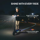 SPORTNOW Electric Scooter, Lightweight E Scooter With LED Display, Black