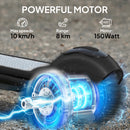 SPORTNOW Electric Scooter, Lightweight E Scooter With LED Display, Black