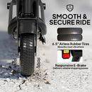 SPORTNOW Electric Scooter, Lightweight E Scooter With LED Display, Black