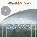 Outsunny Pergola Shade Cover Replacement Canopy for 4 x 3(m) Pergola, Cream