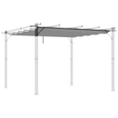 Outsunny Pergola Shade Cover Replacement Canopy for 4 x 3(m) Pergola, Cream