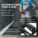 Outsunny 1800W Power Washer 150 Bar Pressure 6M Hose And Hose Reel