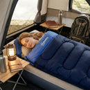 Outsunny Sleeping Bag For Adults, Lightweight & Compact Sleeping Bag, Blue