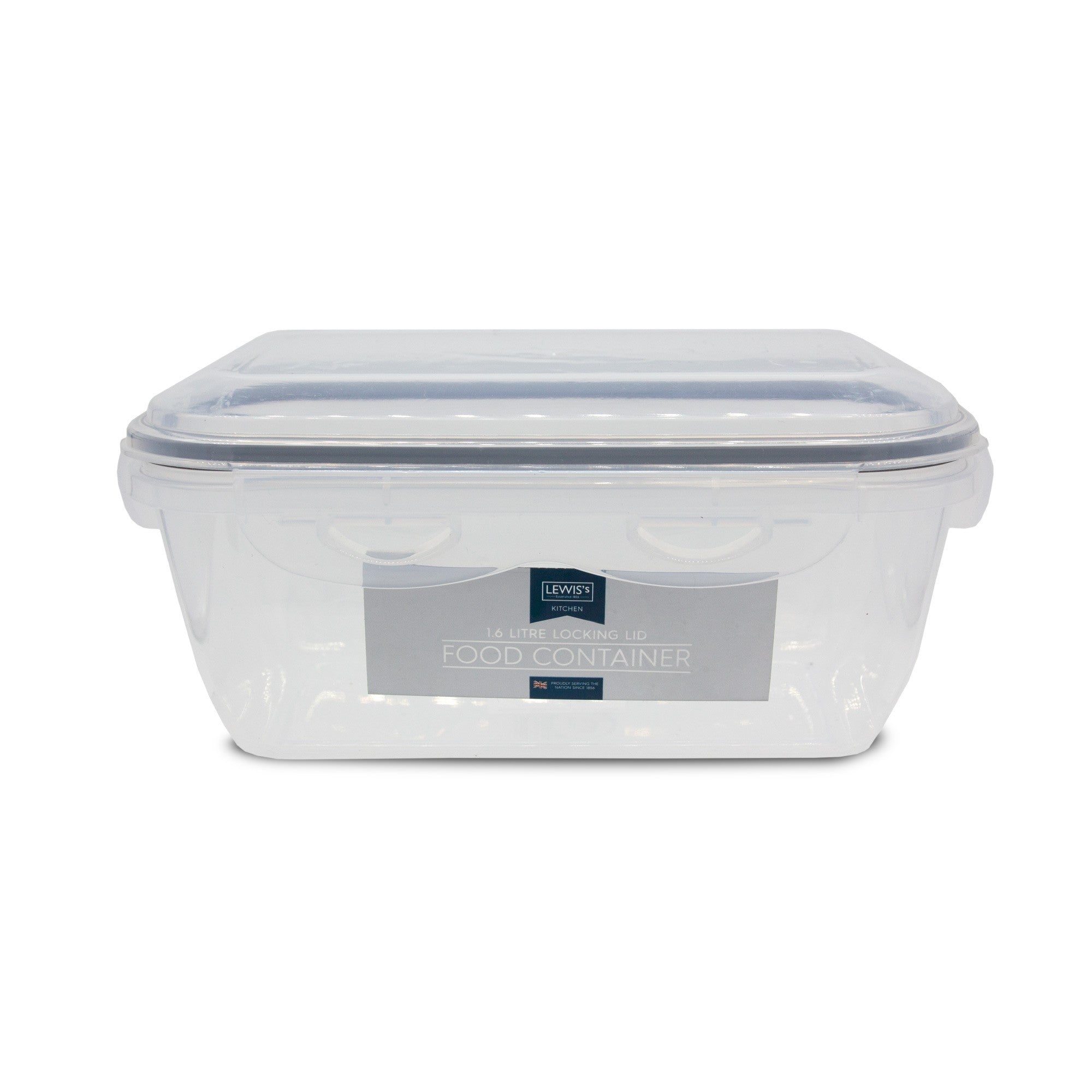 Lewis's Food Container Click Lock - Rectangular