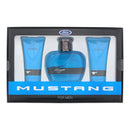 Mustang Blue 3 Piece Gift Set: Eau de Toilette 100ml - Aftershave Balm 100ml - H