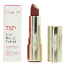 Clarins Joli Rouge Velvet 737V Spicy Cinnamon Lipstick 3.5g