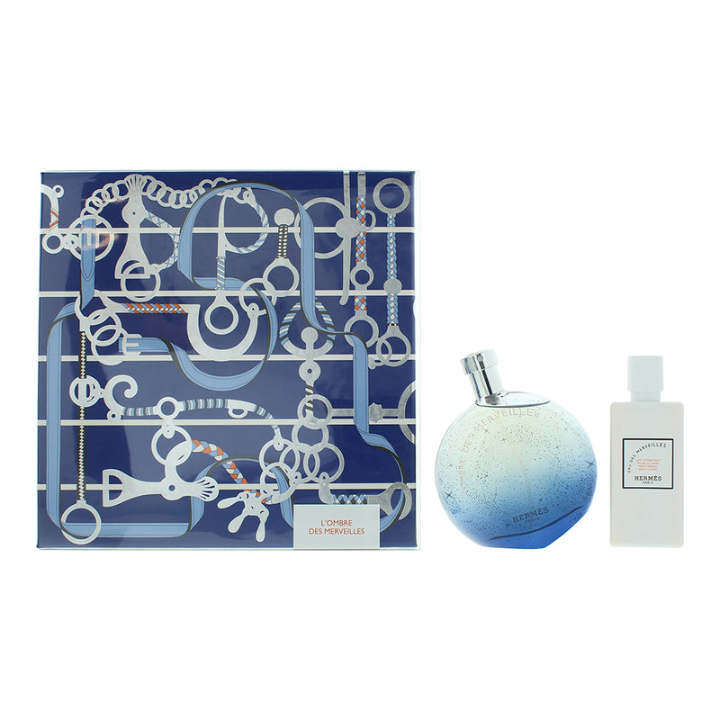 Hermès L'Ombre Des Merveilles 2 Piece Gift Set: Eau de Parfum 100ml - Body Lotio